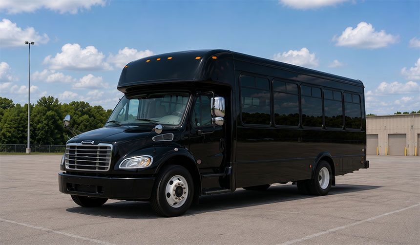 18-passenger minibus for charter in Louisville, KY
