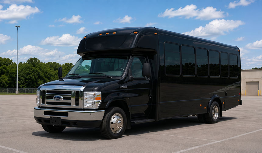 20-passenger minibus for charter in Louisville, KY